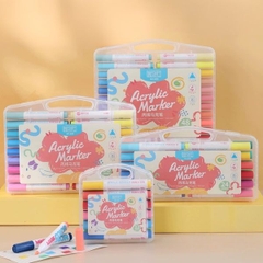 [ Set 2 Hộp ] Bút Lông màu Acrylic [ 12-24-36-48 Màu ] - 19215