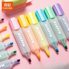 [ Set 5 Hộp ] Bút Dạ TrueColo [ Hộp 6 Màu / Mực Nhiều x3 ] - 19210