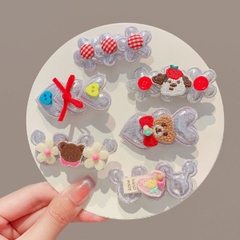 [ Set 10 Vỉ ] Kẹp Tóc [ Vỉ 2 Cái ] - 19236