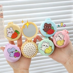 [ Set 20 Cái ] Gương / Lược Bỏ Túi [ 6.4*7.2cm ] - 19297