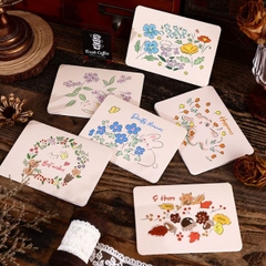 [ Set 100 Cái ] Thiệp [ 11.5*17cm ] - 19325