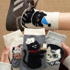 [ Set 10 Đôi ] Vớ [ Cotton / Có Tag Treo ] - 19730