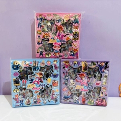 [ Set 10 Hộp ] Sticker [ Hộp 100 Tấm ] - 19789