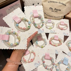 [ Set 10 Vỉ ] Vòng Tay [ Vỉ 2 Cái / Mẫu Sẽ Thay Đổi Charm Đôi Chút Tuỳ Đợt Hàng ] - 19794