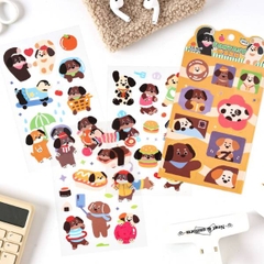 [ Set 12 Túi ] Sticker [ Túi 4 Tấm ] - 20000