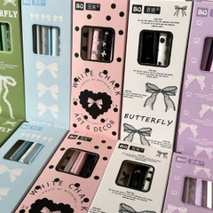 [ Set 5 Hộp ] Bút Bi [ 0.5mm / Đen / Hộp 4 Cây ] - 20067