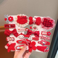 [ Set 4 Vỉ ] Kẹp Tóc - 20109