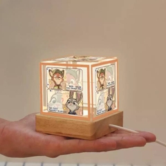 [ Set 2 Cái ] Đèn Ngủ Zootopia [ Đèn 6.7cm / Đế 8cm / Cấp Nguồn USD / 3 Màu / Có Điều Chỉnh Cấp Độ Sáng ] - 20184