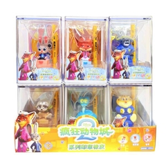 [ Set 6 Hộp ] Mô Hình Zootopia - 20257