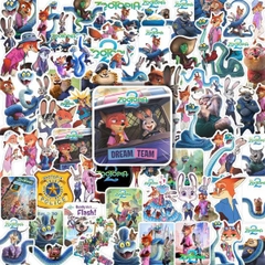 [ Set 10 Túi ] Sticker PVC Zootopia [ 74 Miếng ] - 20271