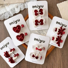 [ Set 10 Vỉ ] Kẹp Tóc [ Vỉ 2 Cái ] - 20501