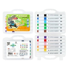 Bút Màu Acrylic Zootopia [ 12/18/24/48 Cây / Mua Tối Thiểu 2 Hộp ] - 20632