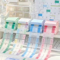 [ Set 12 Hộp ] Giấy Note Cuộn [ 120 Tem ] - 20675