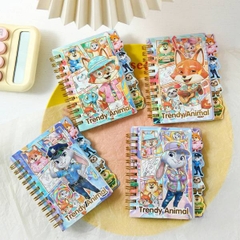 [ Set 24 Quyển ] Sổ Tay Zootopia [ 11.6*9.2cm ] - 20707