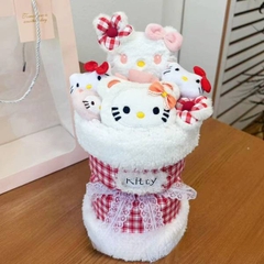[ Set 2 Bó ] Hoa Gấu Bông Hello Kitty - 20795