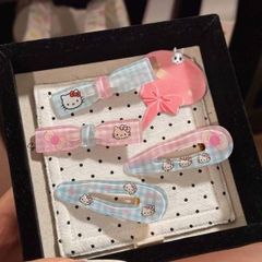 [ Set 100 Cái ] Kẹp Tóc Hello Kitty - 20981