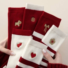 [ Set 12 Đôi ] Tất Vớ [ Cotton ] - 21132