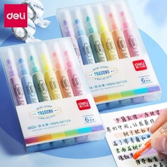 [ Set 5 Hộp ] Bút Dạ Deli [ Hộp 6 Cây ] - 20454