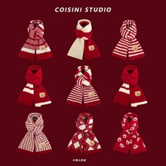 [ Set 2 Cái ] Khăn Choàng Cổ [ 27*170cm ] - 21289