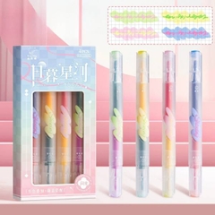 [ Set 5 Hộp ] Bút Dạ 2 Đầu [ Hộp 4 Cây ] - 21428