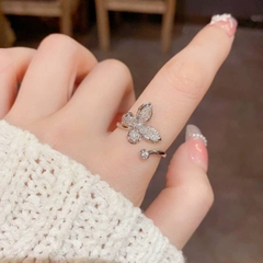 [ Set 2 Cái ] Nhẫn [ Zirconium ] - 21497