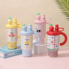 [ Set 2 Cái ] Bình Giữ Nhiệt [ 800ml / Inox 316 ] - R21542