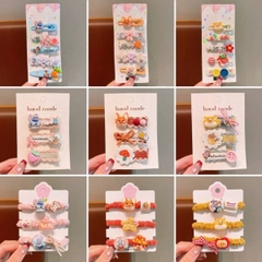 [ Set 12 Bộ ] Kẹp Tóc Zootopia - 21615