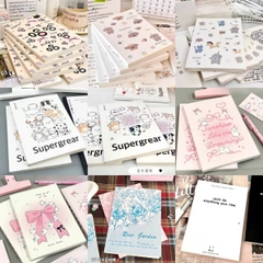 [ Set 12 Quyển ] Vở [ A5 / Giấy Trống ] - 21601