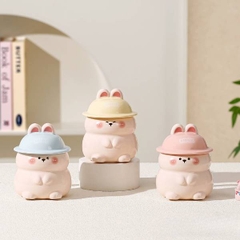 [ Set 2 Cái ] Cốc Sứ + Nắp - 21632