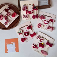 [ Set 5 Vỉ ] Kẹp Tóc - 21698