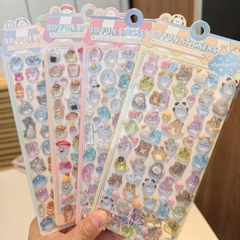 [ Set 12 Túi ] Sticker Nổi - 22075