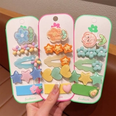 [ Set 10 Vỉ ] Kẹp Tóc [ Vỉ 5 Cái ] - 22118