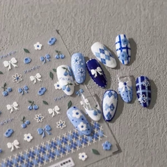 [ Set 20 Tấm ] Sticker Dán Nail - 22152