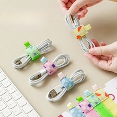 [ Set 10 Vỉ ] Dây Buộc Cáp Sạc [ Vỉ 4 Cái ] - 22406