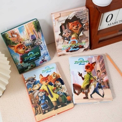 [ Set 4 Quyển ] Sổ Nhật Ký Zootopia [ Giấy Hoạ Tiết ] - 22468