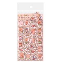 [ Set 20 Túi ] Sticker Nỉ - 95539