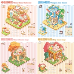 [ Set 30 Túi ] Sticker 3D [ Mix Mẫu ] - 16342