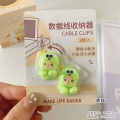 [ Set 12 Vỉ ] Kẹp Dây Cáp [ 1 Vỉ 2 Cái ] - 95663