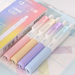 [ Set 10 Hộp ] Bút Bi Gel Doudou 2.0 [ 0.5mm - Đen - 1 Hộp 4 Cây ] - 95856