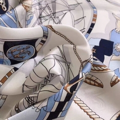 [ Set 10 Cái ] Khăn Lụa Vuông Hàn Quốc [ 70*70cm - Không Hôp ] - 18110