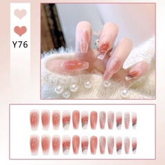 [ Set 10 Hộp ] Nail [ 24 PCS + Keo Thạch ] - 21946