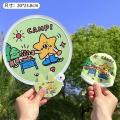 [ Set 20 Cái ] Quạt Gấp Gọn [ Mix Nhiều Mẫu ] - 922608