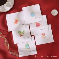 [ Set 20 Cái ] Thiệp Giáng Sinh [ Nhiều Mẫu ] - 18131