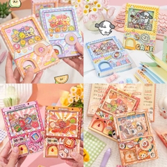 [ Set 6 Quyển ] Sổ Tay Gashapon A7 Butterfly [ A7 ] - 18273