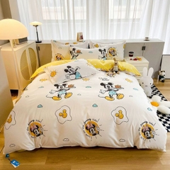 Bộ Chăn Ga Lạnh 4 Món [ Chăn 200*230cm / Ga 230*230cm / 2 x Vỏ Gối 48*74cm ] - 16261