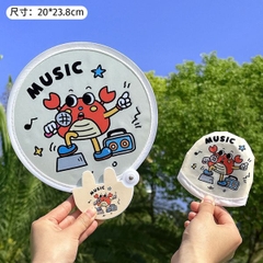 [ Set 20 Cái ] Quạt Gấp Gọn [ Mix Nhiều Mẫu ] - 922608