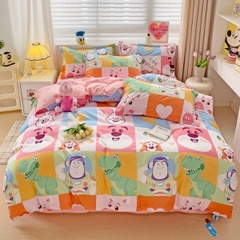 Bộ Chăn Ga Lạnh 4 Món [ Chăn 200*230cm / Ga 230*230cm / 2 x Vỏ Gối 48*74cm ] - 16261