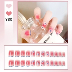 [ Set 10 Hộp ] Nail [ 24 PCS + Keo Thạch ] - 21946