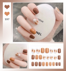 [ Set 5 Hộp ] Nail [ 24 PCS + Keo Thạch ] - 21898