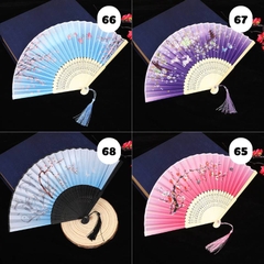 [ Set 10 Cái ] Quạt Xếp Truyền Thống - 21609